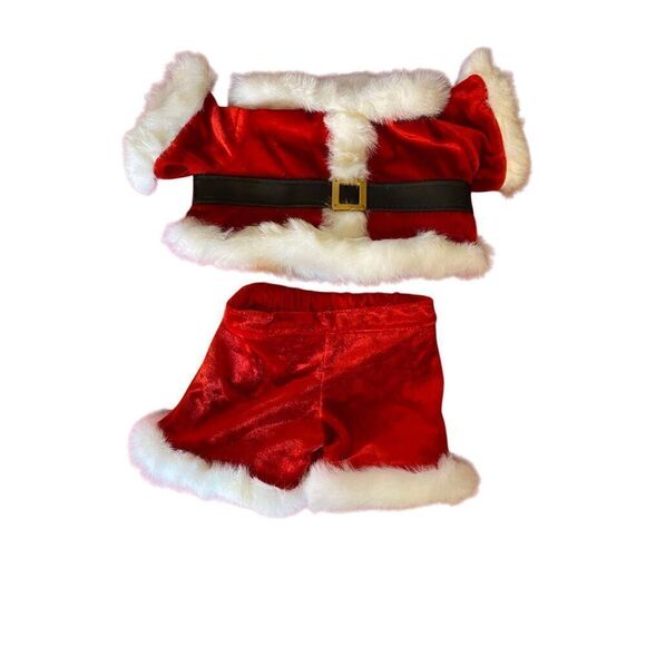 Build a bear workshop, Santa Claus outfit, Christmas cat/bear - Picture 1 of 2